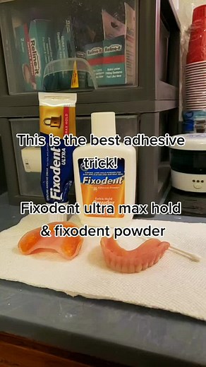 The Ultimate Denture Adhesive Trick!