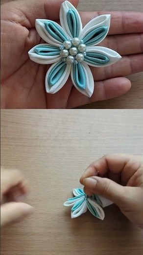 Create Adorable Ribbon Roses: DIY Step-by-Step Video