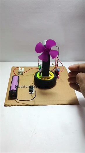 DIY Automatic Fan Using Sensor