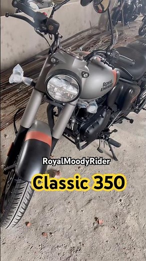 Royal Enfield Classic 350 Gun Grey #royalenfield