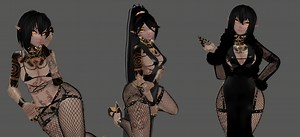 Goth Mommy (Phys bone Updated)