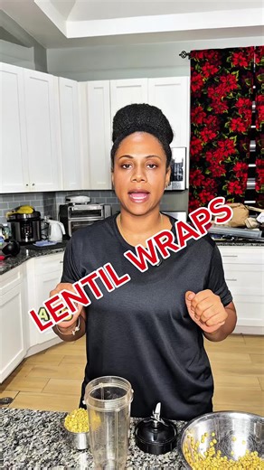 Wraps can be made with a loottttt of different bases. This is how I make my lentil wrap. If you want to see me do the raw green fig wraps just say the word!!! #dominicatiktok #lentilwrap #cookingwithcontentqueen #caribbeantiktok #caribbeanfood