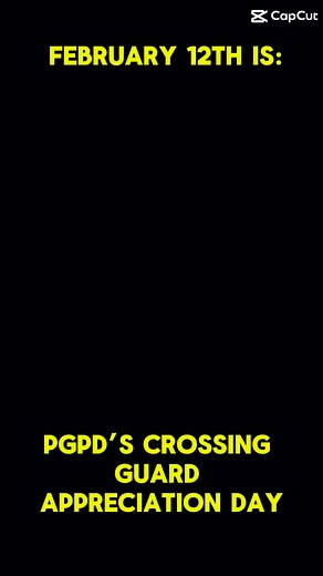 3.3K views · 35 reactions | February is Crossing Guard Appreciation Month, and the PGPD is proud to recognize February 12 as Crossing Guard Appreciation Day! We honor the dedication and hard work of our crossing guards who keep our communities safe every day. Thank you for all you do! #CrossingGuardAppreciation | Prince George's County Police Department | Facebook
