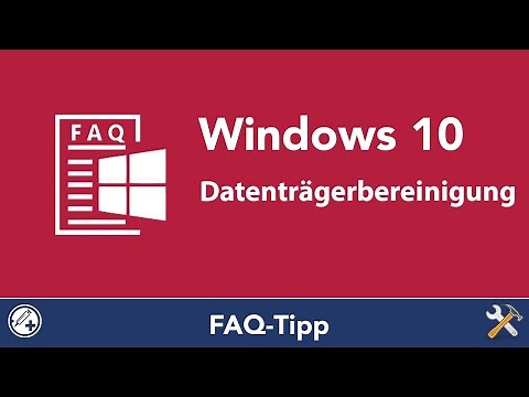 Datenträgerbereinigung - Windows 10 FAQs