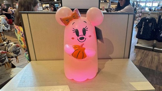 Light Up Your Haunts: Meet the Adorable Ghost Minnie Mouse Light Up Figure! | Chip and Company