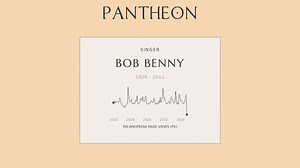 Bob Benny Biography | Pantheon