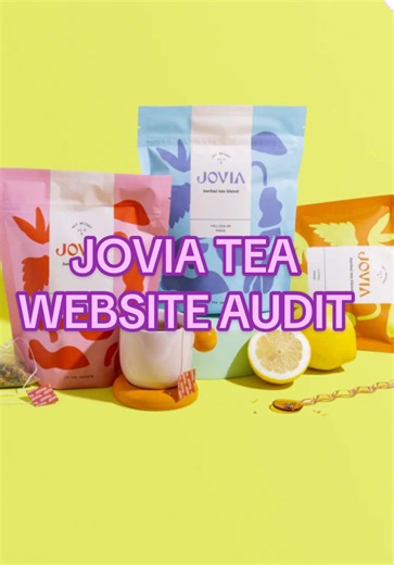 Replying to @Meet Jovia A tea brand that supports my menstrual cycle ? Sign me up!!! Here are a few things @Meet Jovia could improve to increase DTC sales in 2026! #websiteaudit #websitecopy #copywriter #cpg What other CPG websites should audit next ? Follow me for more!