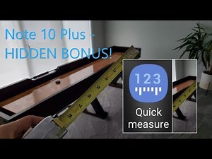Samsung Note 10 Plus : Quick Measure App REVIEW & TEST!