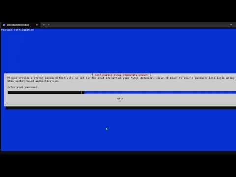 INSTAL MYSQL DI DEBIAN 13 SERVER - RAKHA RAQILLA SYIHAB