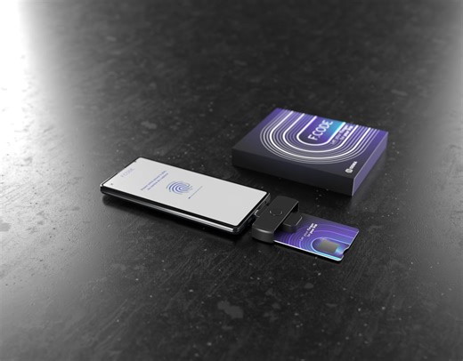 F.CODE Biometric Card: New Smartphone Enrollment | IDEMIA