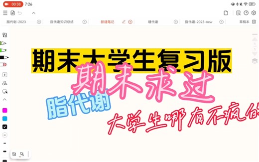 脂代谢第一节：脂肪酸的分解代谢 期末抱佛脚，大学生哪有不疯的