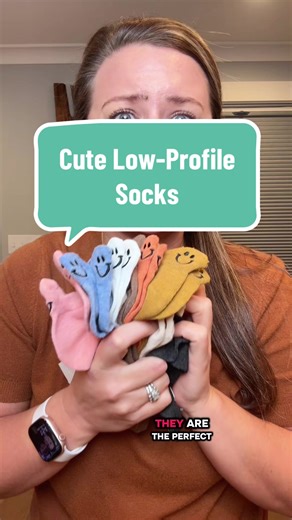 I’m obsessed with how cute AND comfortable these socks are. Lightweight but not thin, breathable for all-day wear, and the low-profile fit is perfect with any shoe. #comfy #socks #footwear #style #affordable