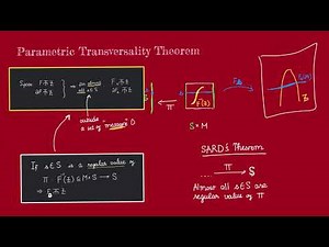 Transversality is Generic (part 6)- Parametric Transversality Theorem