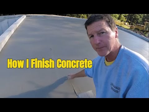 Concrete Finishing Tips - This Is How We Get Perfect Concrete Every Time!