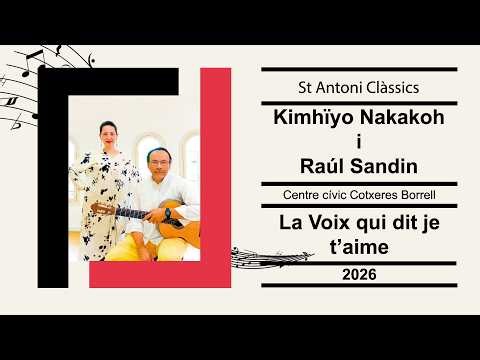 Kimhïyo Nakakoh i Raúl Sandin | Sala Tísner / Centre Cívic Cotxeres Borrell