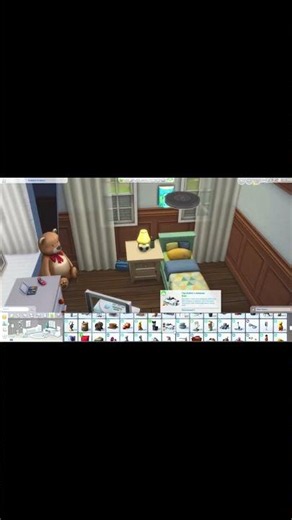 Colonial Family Home Kids Room / Sims 4 Speed Build- No CC #sims4speedbuild #thesims4 #simsshorts