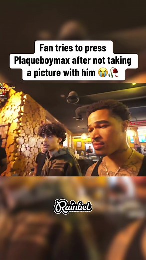 Fan Confronts Plaqueboymax Over No Photo Opportunity