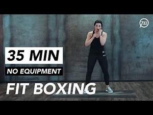 HOME WORKOUT // 35 MIN FIT BOXING // MOJO