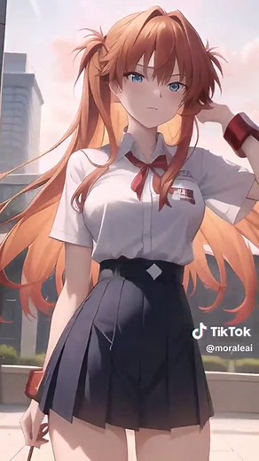 Asuka Langley Soryu AI Video Anime Girl