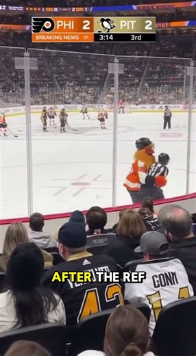 Gritty Communicating With the Referee