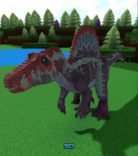 SPINOSAURUS DINOSAUR IN BUILD A BOAT?!? (Jurassic Park 3)