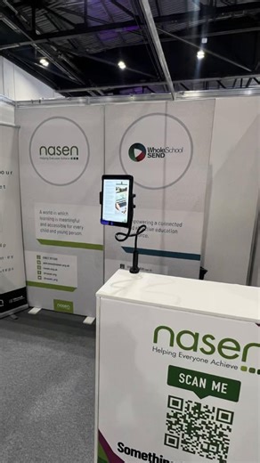 Stand build… in fast forward ⏩ We’re ready for #BETT2026 🙌 Come and find us on Stand NH82 in the SEND Village. Discover our brand new nasen membership, the launch of nasen Academy, and how Universal SEND Services support inclusive practice across settings. See you at BETT 👋 #BETT #SEND #InclusiveEducation #nasen
