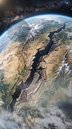 What if you woke up one morning and a gigantic crack had appeared running straight across an entire country? 🤯🌍 Sounds like something from a disaster movie… but could the Earth actually do that? The ground beneath our feet isn’t one solid shell. It’s made of huge moving pieces of crust that slowly shift over time. When pressure builds up, the planet releases that energy through earthquakes and movement along faults rather than one perfectly straight split across thousands of miles. Even major 