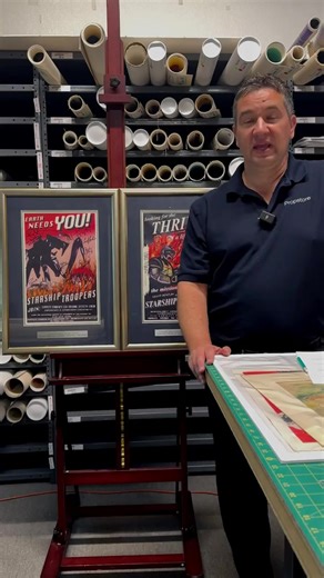 Produced by Tippett Studios to recruit CGI Talent for Starship Troopers, this duo of posters have been autographed by the cast and crew - including Paul Verhoeven, Neil Harris, Casper Van Dien, Patrick Muldoon, Michael Ironside, Denise Richards, and more. The other poster is autographed by the effects crew including Ed Neumeier, Vic Armstrong, and Phil Tippett. Find this and more in the Collectible Posters Live Auction at https://propstoreauction.com/auctions/info/id/396 #propstore #propstorepos