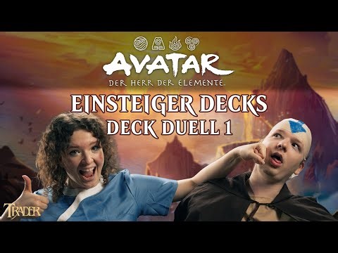 MTG Avatar The Last Airbender Einsteiger Deck Duell 1 | Magic the Gathering deutsch | Trader Duel
