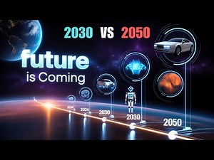 Life in 2030 vs 2050: Robots, Flying Cars & Mars Colony