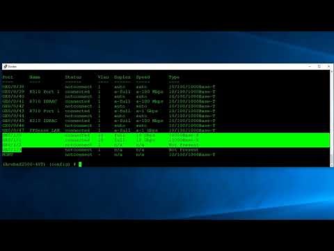 HPE Aruba S2500 Configuration - VLANs, Jumbo Frames, Users, and More