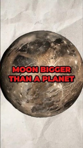 Two Moons Are Bigger Than Mercury #astronomy #solarsystem