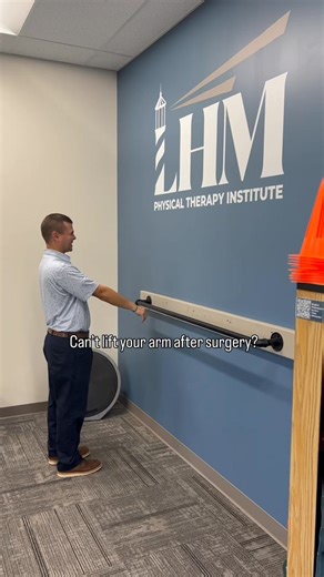 After shoulder surgery, everyday movements can feel impossible. But the right exercises can help rebuild motion, control, and confidence over time. It’s not about fixing your range of motion fast, it’s about giving your shoulder the tools it needs to heal. | LHM Physical Therapy Institute