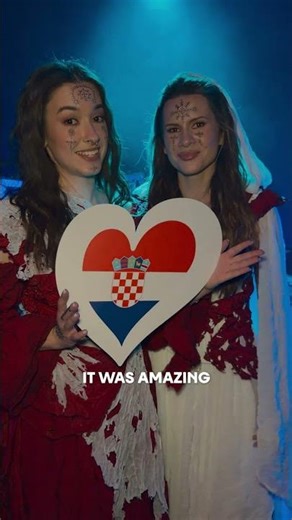 LELEK from Croatia are here with a little surprise! 👀 | #Eurovision2026