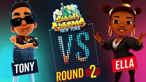 7.8K views · 416 reactions | We are diving straight back into our New York update with another Versus episode, and fun trivia! 朗 Did you know that Tony, the surfer Alex picked was one of the first special characters in Subway Surfers? Is there any other trivia you know? Let us know!  | Subway Surfers | Facebook