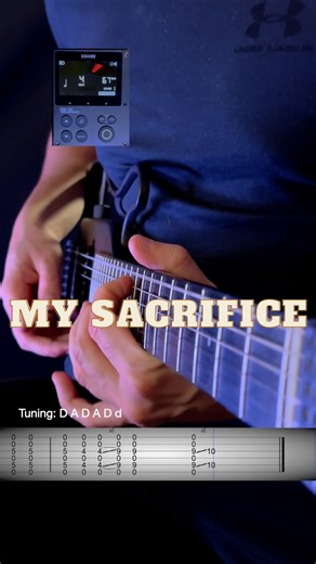Thibault on Instagram: "My Sacrifice - Creed - 🎸I use the Hush-X with the new Tuner/Metronome DBM-100 by @donnermusic_official - #guitar #guitarra #howtoplayguitar #music #guitartutorial #6string #music #fypシ #donnerhush #hushx"