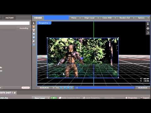 Transforming layers in HitFilm