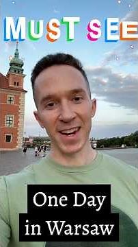 Warsaw in one day (top things I showed visiting family)