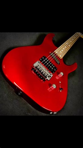 R/T Customs on Instagram: "A slightly modified Charvel Fusion Deluxe with the ‘toothpaste logo’. #charvel #charvelguitars #fusion #fusiondeluxe #deluxe #toothpastelogo #logo #shred #metal #candypaint #candyapple Stryper"