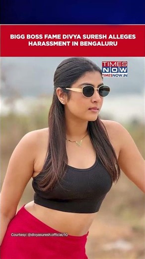 Kannada Bigg Boss Fame Divya Suresh Alleges Harassment In Bengaluru, Shares Disturbing Video #shorts