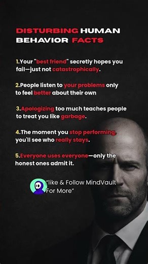 Disturbing Truths About Human Behavior