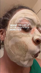 Trying the Aztec Secret Indian Healing Clay mask #dalisha #selfcare #acne