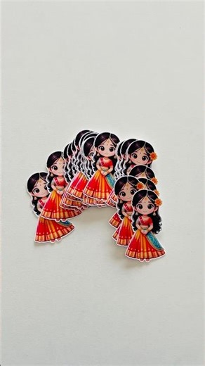 Half Saree ceremony special cutout using Cricut Maker 3 #cricut #diy #decor #halfsareefunction