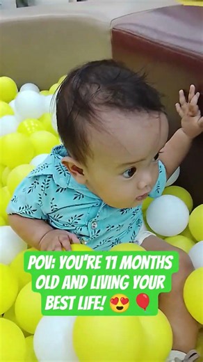 11-Month-Old Baby Lost in a Sea of Balls at Kidzoona! 😍🎈