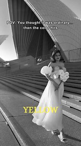 Gray fades, color speaks — elegance in every shade. 🌸 #missacc #missaccdress #couturedress #eveningvibes #eveningdress #gown #transitionreels #style #fashionlook #dressinspo #yellowdress #weddingdresses #fyp #maxidresses | Missacc