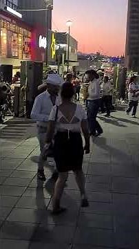 bailes en la Plaza de Armas Chihuahua