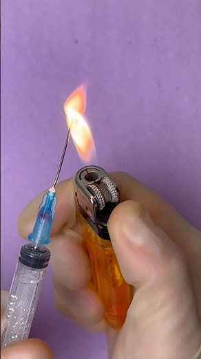 Flame Sterilizing Injection Needles!? 😷😱 #goodtoknow #surgeonlife #funfacts #medicalhistory #hacks