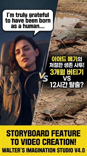 [Armored Catfish’s Brutal Survival Documentary] – From Storyboard to Final Video in One Go!