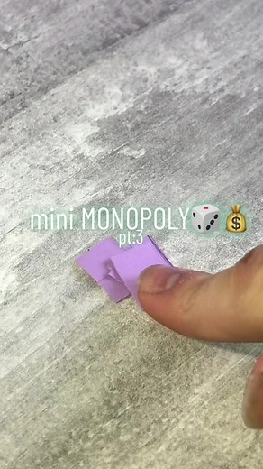 DIY Mini Monopoly Game for Fun Family Time