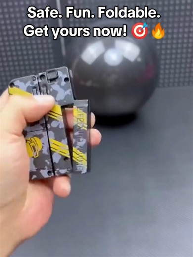 Foldable Toy Gun for Safe and Fun Shooting Experience